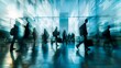 Dynamic Business Collaboration: Multiple Exposure Shot of Professionals Engaged in a Meeting