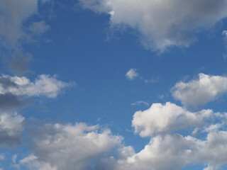 Wall Mural - cloudy blue sky background