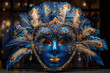 Venetian carnival mask. Created with Ai