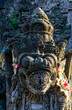 Ancient sculptures in the city of Ubud on the island of Bali, Indonesia.