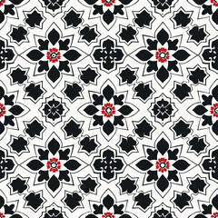 Wall Mural - Tradicional Arabic Islamic Middle Eastern Geometric Tesselation Seamless Pattern