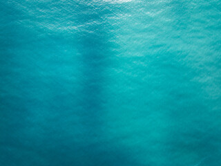 Wall Mural - Aerial view of beautiful sea surface