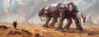 Mechanical Mirage: Giants of the Dunes
