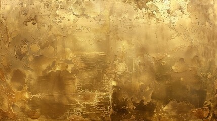 Wall Mural - A gold background with a few spots of color