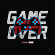 Game Illustration typography for t shirt, poster, logo, sticker, or apparel merchandise