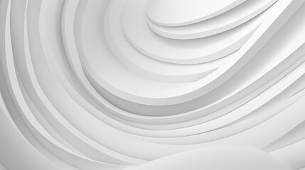 Wall Mural - abstract white background with smooth lines