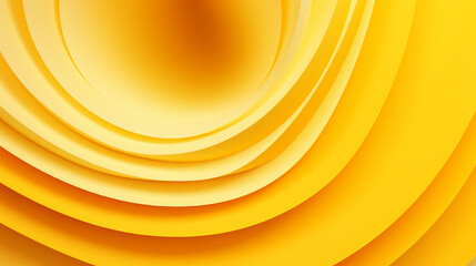 Poster - Abstract modern yellow gradient waves background with copy space for text. Minimal concept.