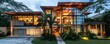 Architect-designed dream home, modern masterpiece, living in art