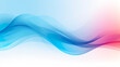 Blue wave swirls  Bright colored gradient waves background    , Generate AI