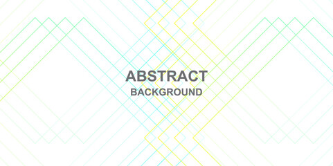 Aufkleber - Abstract colorful technology background. Modern business  template design with geometric squares in bright light. Blueprint background with architecture and technology bright lines.