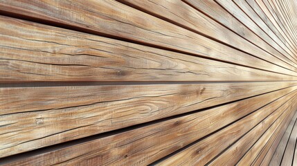 Poster - Detailed shot of a wooden wall, perfect for background use