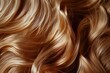 © Artem - Blonde Hair Texture Close-Up: A stunning portrayal of shiny, luxurious blonde hair, highlighting its natural waves and healthy appearance. Ideal for showcasing beauty and hair care