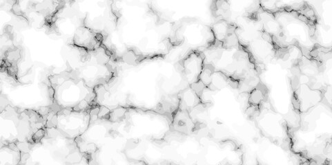 Wall Mural - White marble texture and background. black and white marbling surface stone wall tiles and floor tiles texture. vector illustration.	