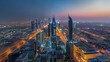 The King Abdullah Financial District is located in Riyadh, Saudi Arabia.