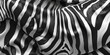 Black and white zebra skin AI-generated Image