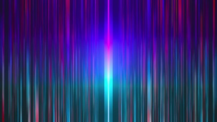 Poster - colorful vertical lines. computer generated 3d render