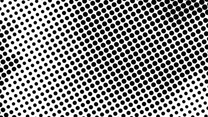 Wall Mural - Black and white halftone. Computer generated 3d render