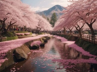 sakura flower, full bloom, japanese, peach blossom, season, sakura, cherry, banner, flora, nature, spring, beauty, flower, blossom, pink, natural, fresh, plant, background, light, bloom, beautiful, ga