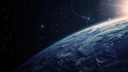 Wall Mural - earth in space