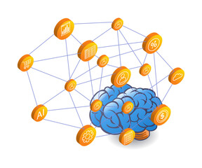 Aufkleber - Develop artificial intelligence network technology for business development