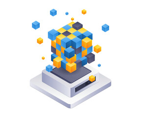 Poster - Blockchain technology with artificial intelligence