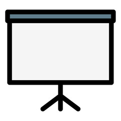 Poster - presentation screen icon 