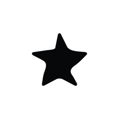 Poster - starfish vector icon. starfish sign flat trendy style illustration on white background..eps