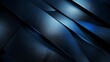 Dark blue metallic surface with abstract shapes - High-resolution image showcasing a dark blue metallic surface intersected by sleek abstract shapes