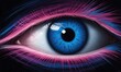 Futuristic Digital Eye