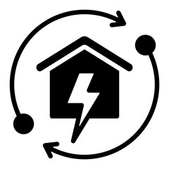 Poster - Smart Grid Technology Icon