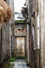 Wall Mural - Nanping Village, Yi County of Huangshan City, China, has a history of more than 1,000 years. It is a large-scale ancient village with nearly 300 ancient buildings of Ming and Qing dynasties.