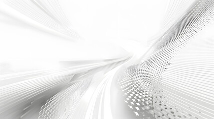 Wall Mural - Abstract white background communication technology concept vector background. generative ai.