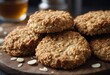 Anzac Biscuits These are sweet biscuits made from oats, coconut, golden syrup, and butter, traditionally associated