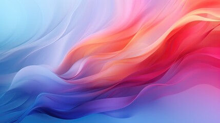 Abstract Aurora Flow wave gradient background