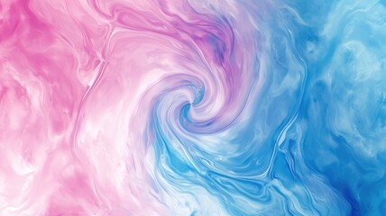 The abstract picture of the two colours between blue and pink colour that has been mixing with each other in the form of the ink or liquid to become beautifully view of this abstract picture. AIGX01.