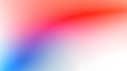 Wall Mural - Abstract Design Background, Simple, restrained, a blue, orange and red pattern on white, in the style of light red and light pink, color gradients. For Design, Background, Cover, Poster, Banner, PPT