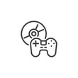 Video Games line icon