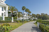 Fototapeta Londyn - High quality apartments on the Costa del Sol in Estepona Spain
