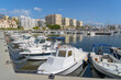 The marina in Estepona on the Costs del Sol Spain