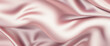 Smooth elegant pink silk fabric background. Textile texture. 3D illustration	