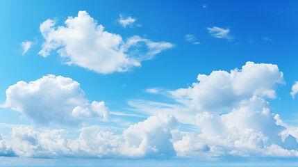 Wall Mural - blue sky with white cloud background. white cloud with blue sky background.
