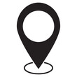 Location icon, Map pointer icon, GPS location, Landmark icon, pointer icon, flat Location vector illustration