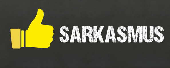 Sticker - Sarkasmus