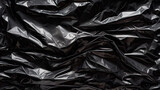 Fototapeta Przestrzenne - Plastic bag close-up on white background