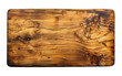 The Blank Slate of Wood isolated on transparent Background