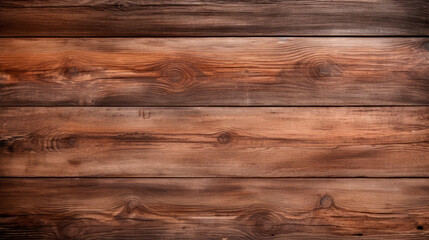 Wall Mural - Close-up of a stained wooden wall