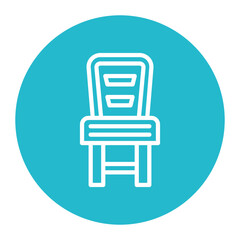 Poster - Chair icon vector image. Can be used for Luxury.