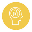 Open-mindedness icon vector image. Can be used for Core Values.