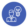 Mediation icon vector image. Can be used for Legal Services.