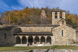 Fototapeta  - Church of Sant Jaume in Queralbs, Catalonia